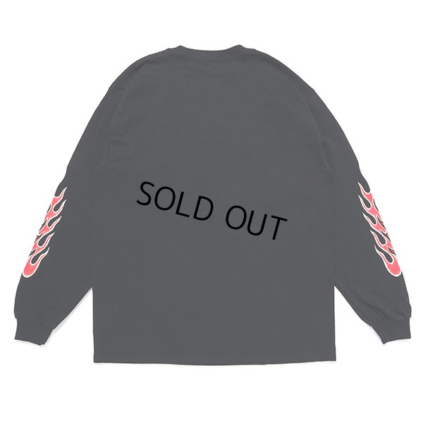 画像2: CHALLENGER/L/S DOWNHILL TEE（BLACK）［プリント長袖T-23秋冬］