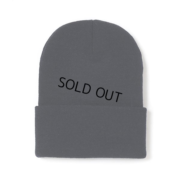 画像2: CHALLENGER/CMC KNIT CAP（BLACK）［ニットキャップ-23秋冬］