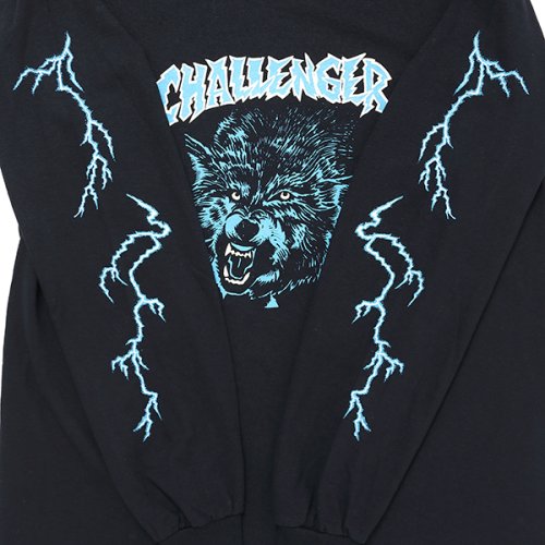 他の写真3: CHALLENGER/L/S WOLF TEE（BLACK）［プリント長袖T-23秋冬］