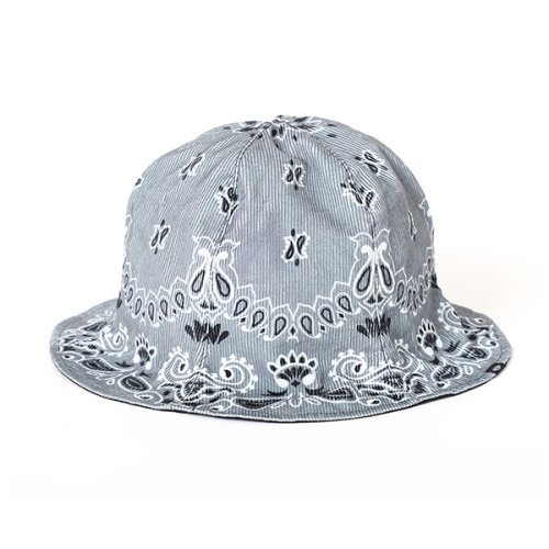 他の写真1: CHALLENGER/REVERSIBLE BANDANA HAT（GRAY）［リバーシブルバンダナハット-23秋冬］