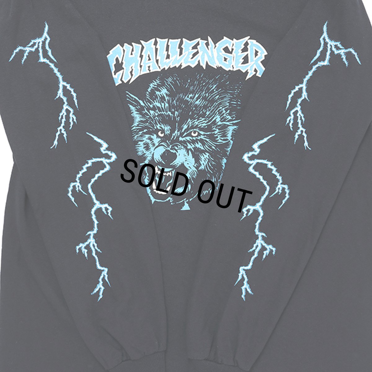 画像3: CHALLENGER/L/S WOLF TEE（BLACK）［プリント長袖T-23秋冬］ (3)