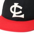 画像4: CHALLENGER/CL BASEBALL CAP（BLACK/RED）［B.Bキャップ-23秋冬］