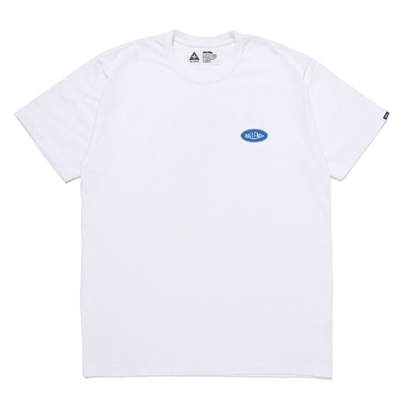 画像1: CHALLENGER/REAL TEE（WHITE）［プリントT-23秋冬］