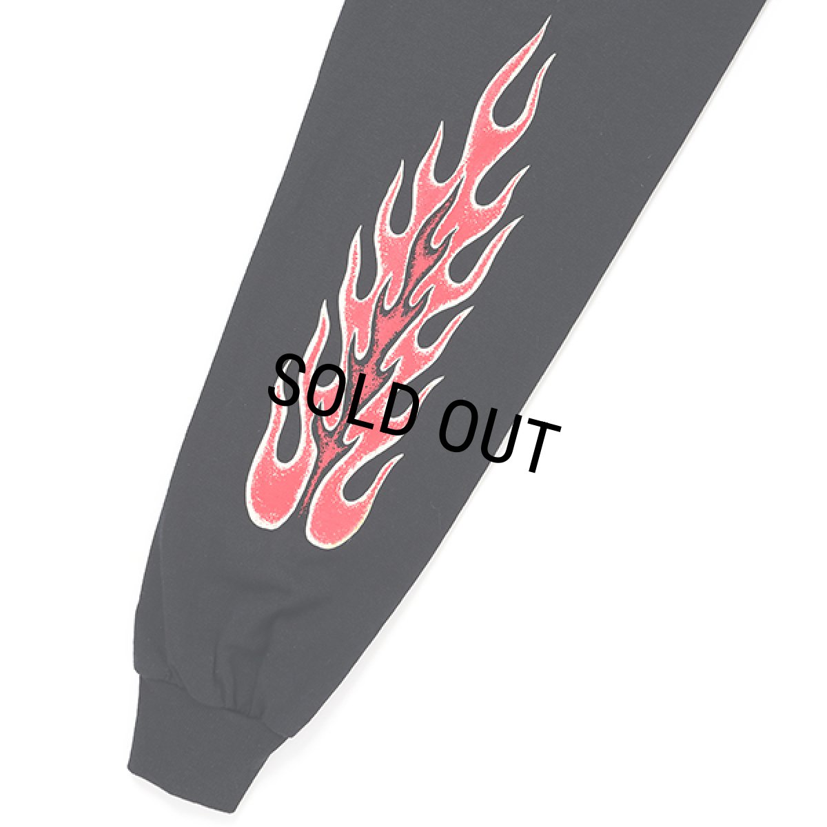 画像3: CHALLENGER/L/S DOWNHILL TEE（BLACK）［プリント長袖T-23秋冬］ (3)