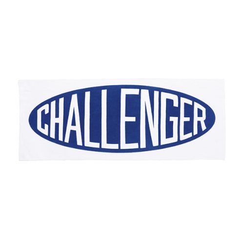 他の写真1: CHALLENGER/OVAL LOGO TENUGUI（WHITE）［手ぬぐい-23秋冬］