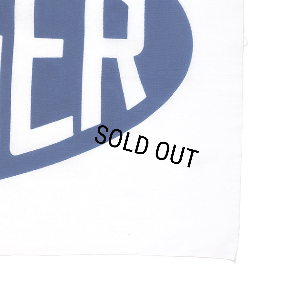 画像2: CHALLENGER/OVAL LOGO TENUGUI（WHITE）［手ぬぐい-23秋冬］ (2)