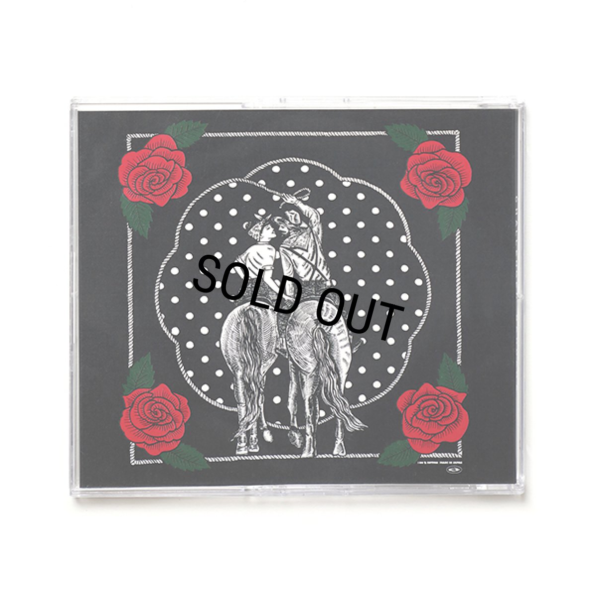 画像5: CHALLENGER/HORSE BANDANA（BLACK）［ホースバンダナ-23秋冬］ (5)