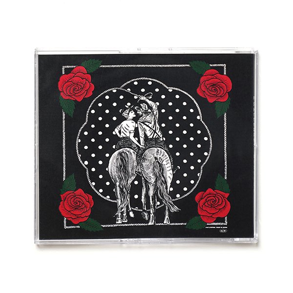 画像5: CHALLENGER/HORSE BANDANA（BLACK）［ホースバンダナ-23秋冬］