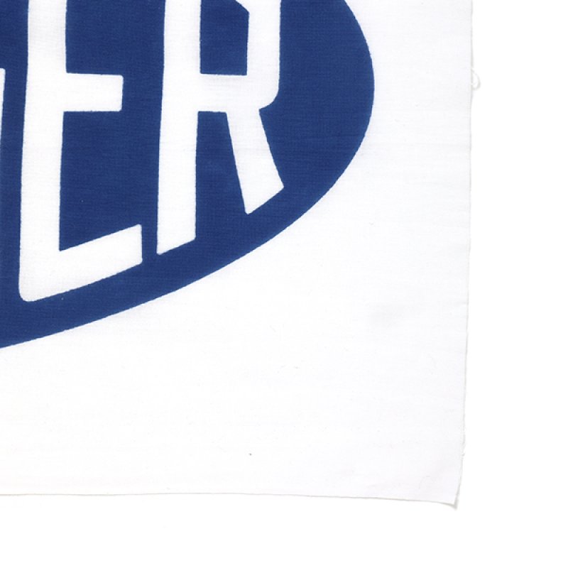 画像2: CHALLENGER/OVAL LOGO TENUGUI（WHITE）［手ぬぐい-23秋冬］