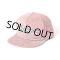 CHALLENGER/VERSITY CORDUROY CAP（LT PINK）［コーデュロイキャップ-23秋冬］