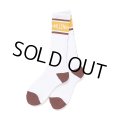 CHALLENGER/LOGO SOCKS（WHITE）［ロゴソックス-23秋冬］