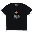 画像1: CHALLENGER/DOWNHILL TEE（BLACK）［プリントT-23秋冬］ (1)