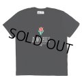 CHALLENGER/DOWNHILL TEE（BLACK）［プリントT-23秋冬］