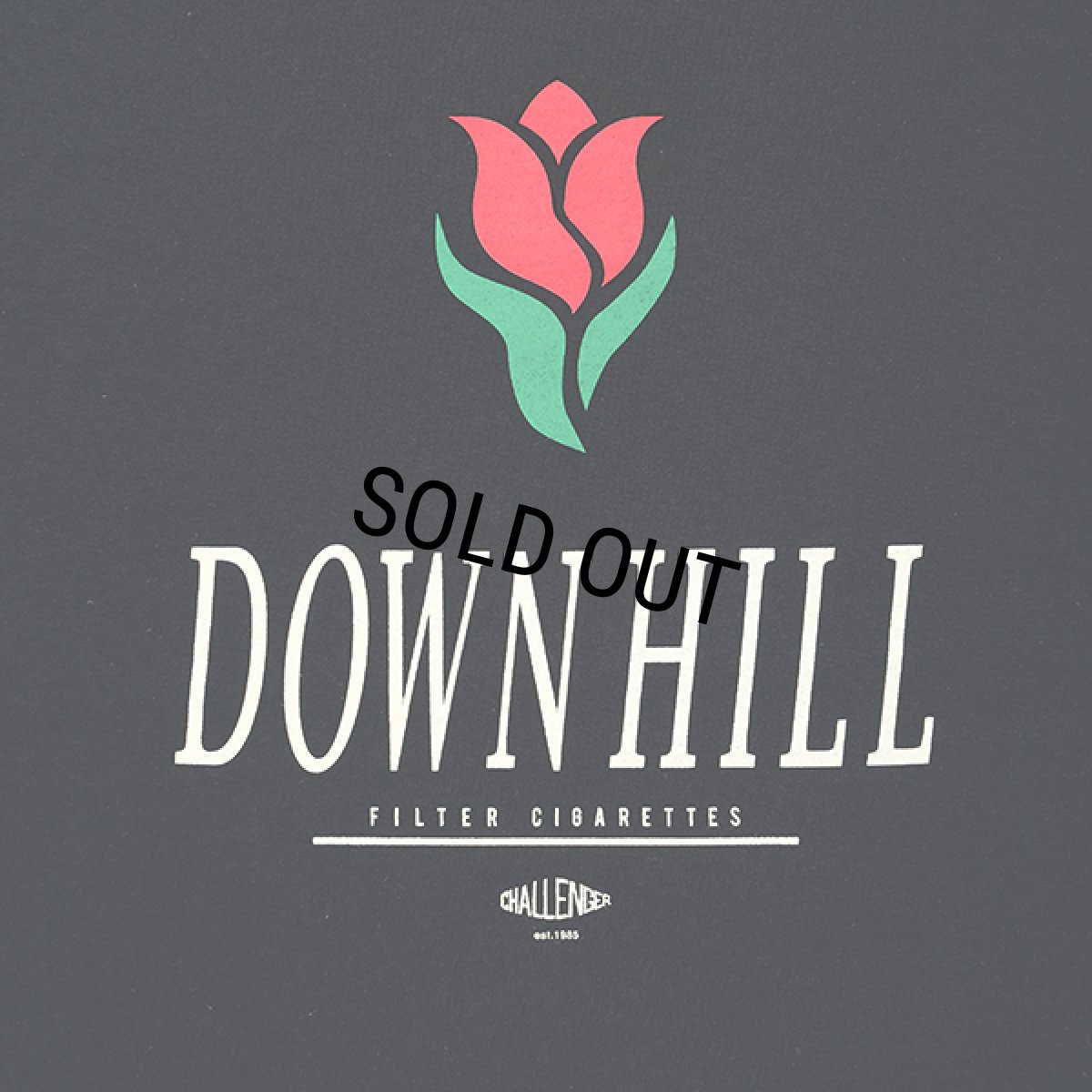 画像4: CHALLENGER/L/S DOWNHILL TEE（BLACK）［プリント長袖T-23秋冬］ (4)