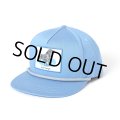 CHALLENGER/IRON HORSE TRACKER CAP（BLUE）［トラッカーキャップ-23秋冬］