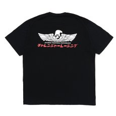 画像1: CHALLENGER/CMC EAGLE TEE（BLACK）［プリントT-23秋冬］ (1)