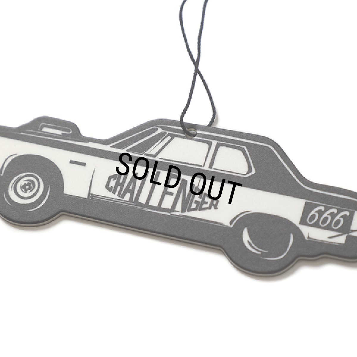 画像3: CHALLENGER/CAR TAG（BLACK/Green Apple）［エアフレッシュナー-23秋冬］ (3)