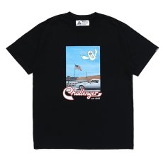 画像1: CHALLENGER/CLOUDS TEE（BLACK）［プリントT-23秋冬］ (1)