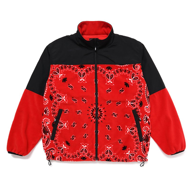 画像1: CHALLENGER/BANDANA FIELD JACKET（RED）［バンダナフィールドJKT-23秋冬］