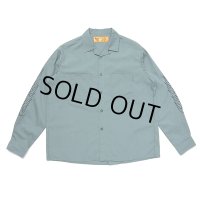 CHALLENGER/L/S FIRE WORK SHIRT（DARK GREEN）［ファイヤーワークシャツ-23秋冬］