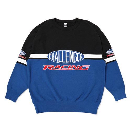 他の写真1: CHALLENGER/CMC RACING SWEAT（BLUE/BLACK）［クルーネックスウェット-23秋冬］