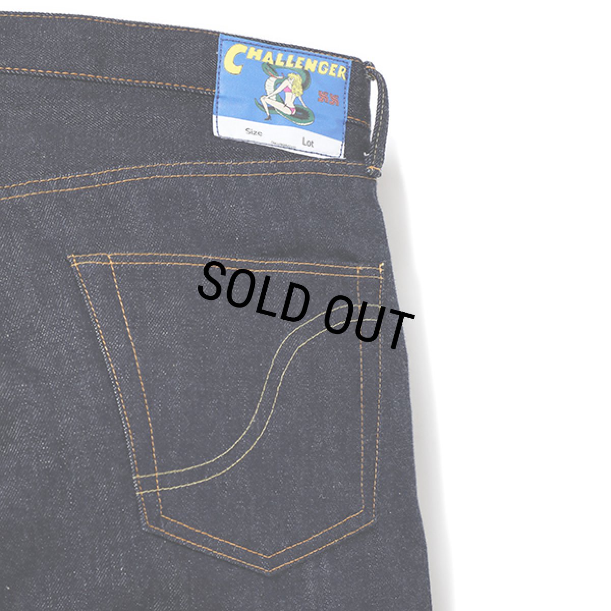 画像8: CHALLENGER/CLASSIC DENIM PANTS（INDIGO）［クラシックデニムパンツ-23秋冬］ (8)