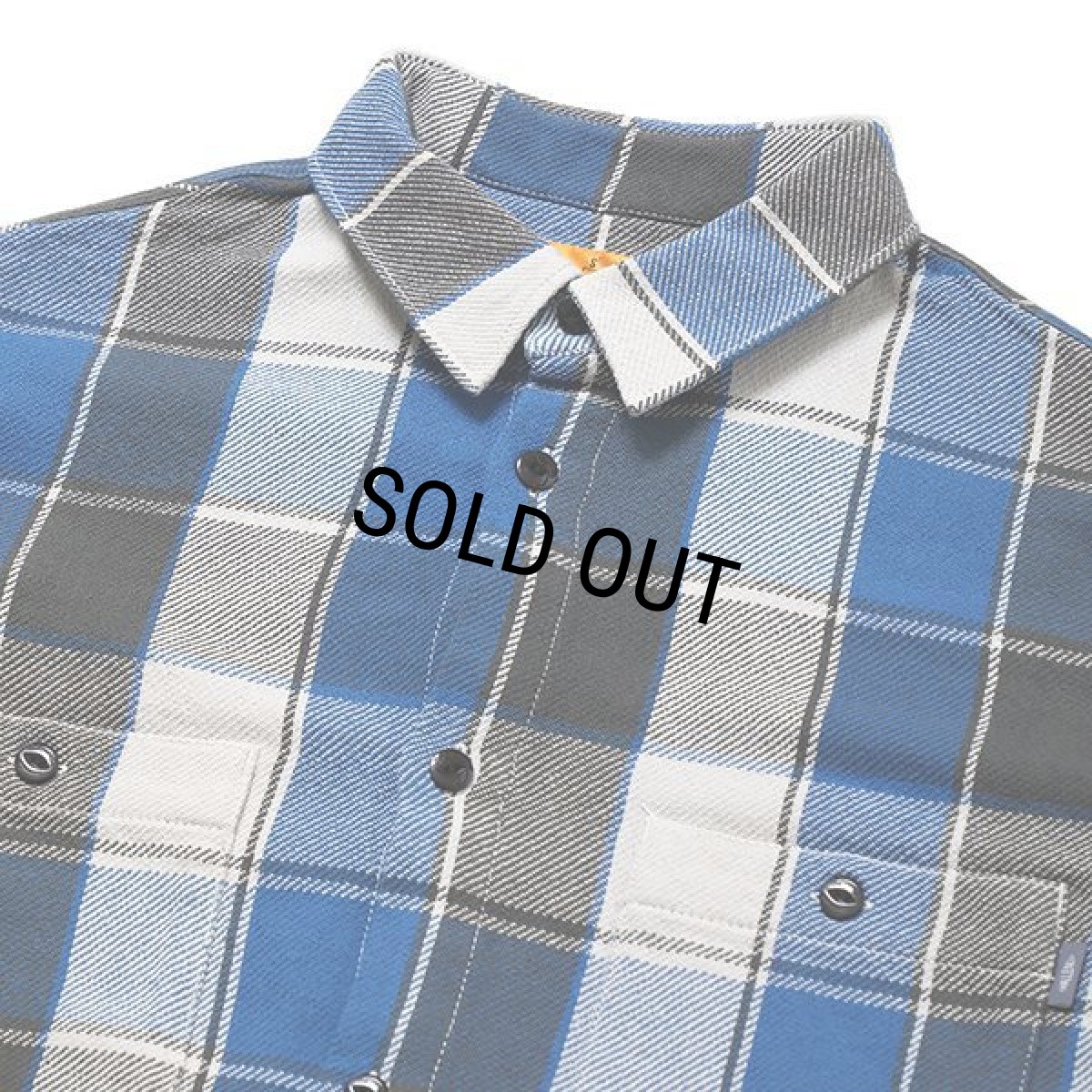 画像3: CHALLENGER/L/S BIG CHECK SHIRT（BLUE）［ビッグチェックシャツ-23秋冬］ (3)