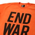 画像3: CHALLENGER/C/N END WAR FLEECE（ORANGE）［フリースクルーネック-23秋冬］