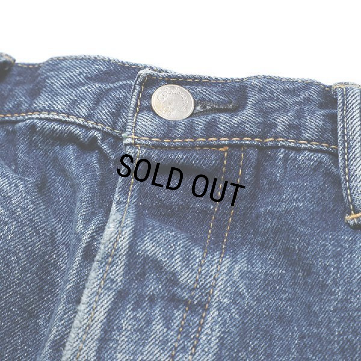 画像4: CHALLENGER/WASHED DENIM PANTS（WASHED INDIGO）［ウォッシュドデニムパンツ-23秋冬］ (4)