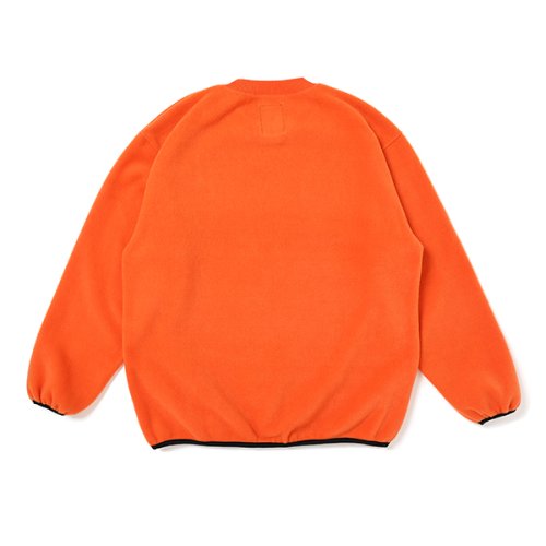 他の写真2: CHALLENGER/C/N END WAR FLEECE（ORANGE）［フリースクルーネック-23秋冬］