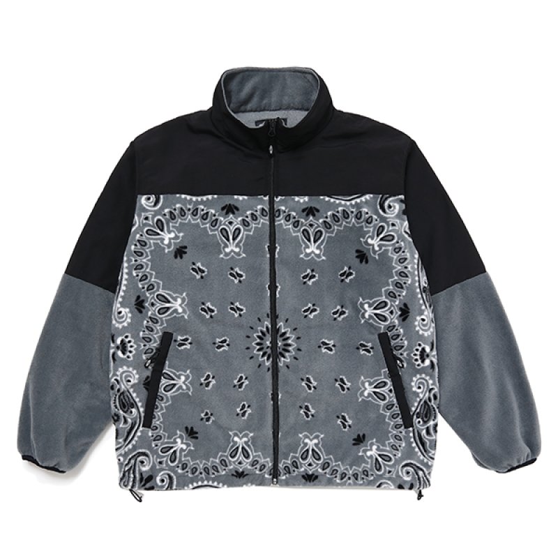 画像1: CHALLENGER/BANDANA FIELD JACKET（GRAY）［バンダナフィールドJKT-23秋冬］
