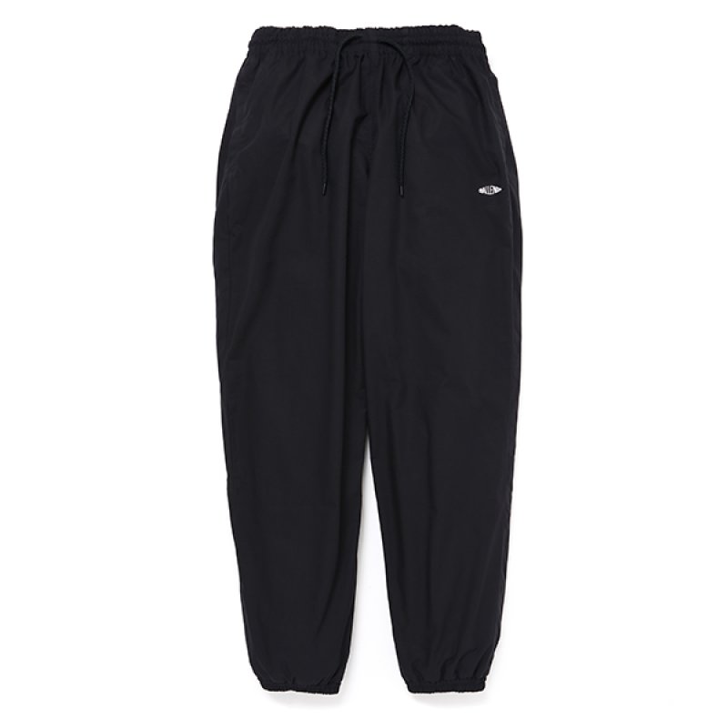 画像1: CHALLENGER/MILITARY WARM UP PANTS（BLACK）［ミリタリーウォームアップパンツ-23秋冬］