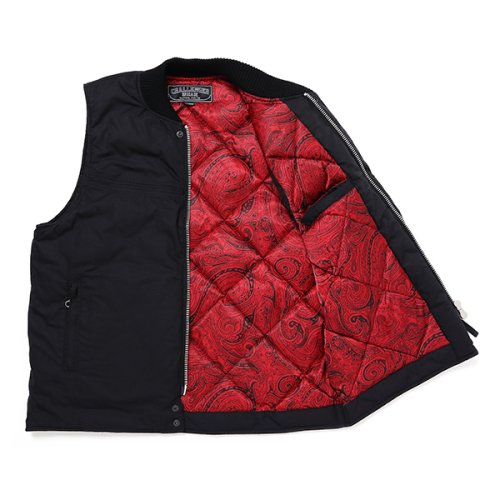 他の写真2: CHALLENGER/DERBY DOWN VEST（BLACK/RED）［ダービーダウンベスト-23秋冬］