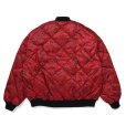 画像4: CHALLENGER/REVERSIBLE DERBY DOWN JACKET（BLACK/RED）［リバーシブルダービーダウンJKT-23秋冬］