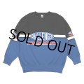 CHALLENGER/CMC RACING SWEAT（BLUE/BLACK）［クルーネックスウェット-23秋冬］