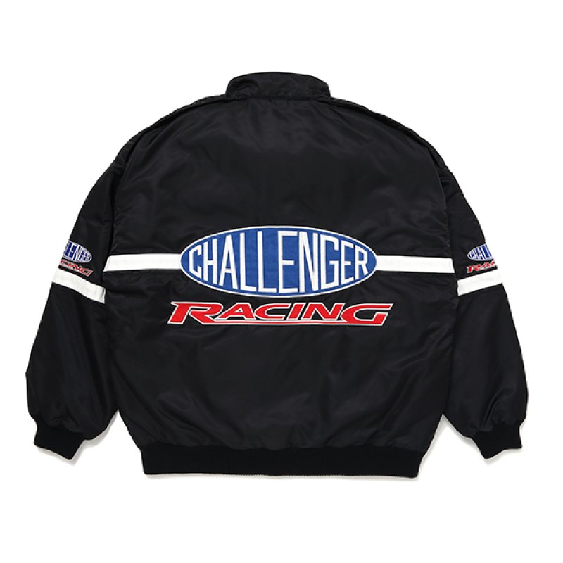 画像2: CHALLENGER/CMC RACING JACKET（BLACK）［レーシングJKT-23秋冬］