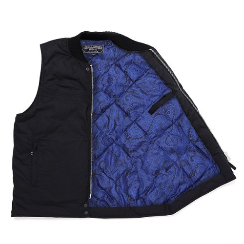 他の写真2: CHALLENGER/DERBY DOWN VEST（BLACK/NAVY）［ダービーダウンベスト-23秋冬］