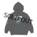 CHALLENGER/THUNDER WOLF HOODIE（BLACK）［プルオーバーパーカー-23秋冬］