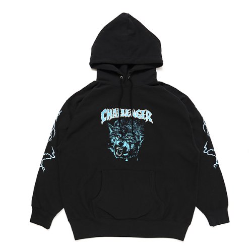 他の写真1: CHALLENGER/THUNDER WOLF HOODIE（BLACK）［プルオーバーパーカー-23秋冬］