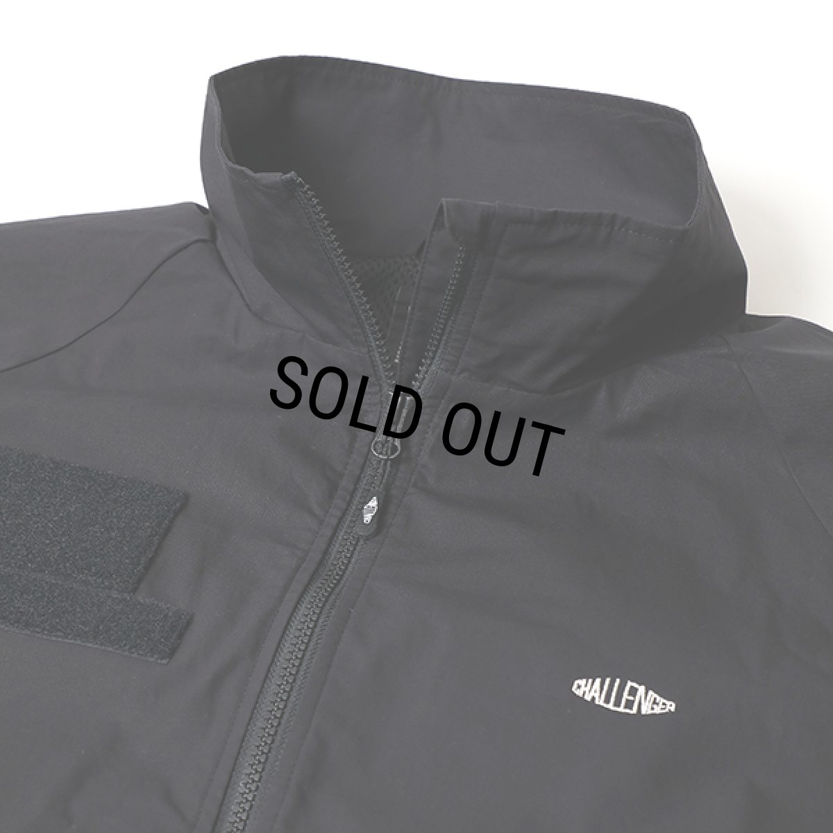 画像4: CHALLENGER/MILITARY WARM UP JACKET（BLACK）［ミリタリーウォームアップJKT-23秋冬］ (4)