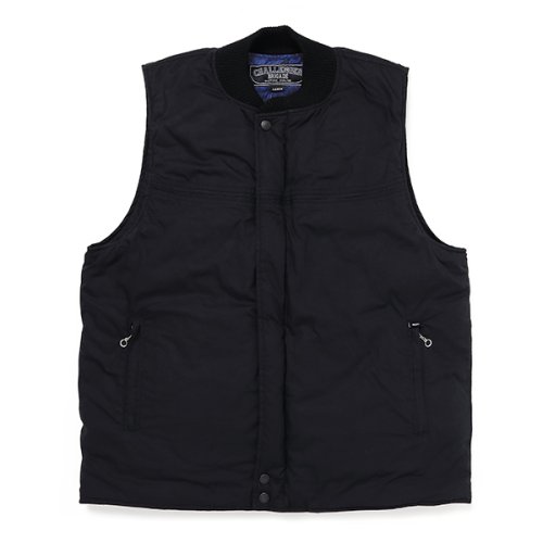 他の写真1: CHALLENGER/DERBY DOWN VEST（BLACK/NAVY）［ダービーダウンベスト-23秋冬］