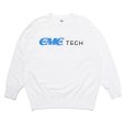 画像2: CHALLENGER/CMC TECH C/N SWEAT（WHITE）［クルーネックスウェット-23秋冬］ (2)