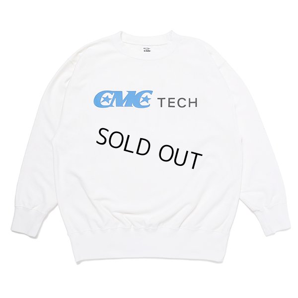 画像2: CHALLENGER/CMC TECH C/N SWEAT（WHITE）［クルーネックスウェット-23秋冬］