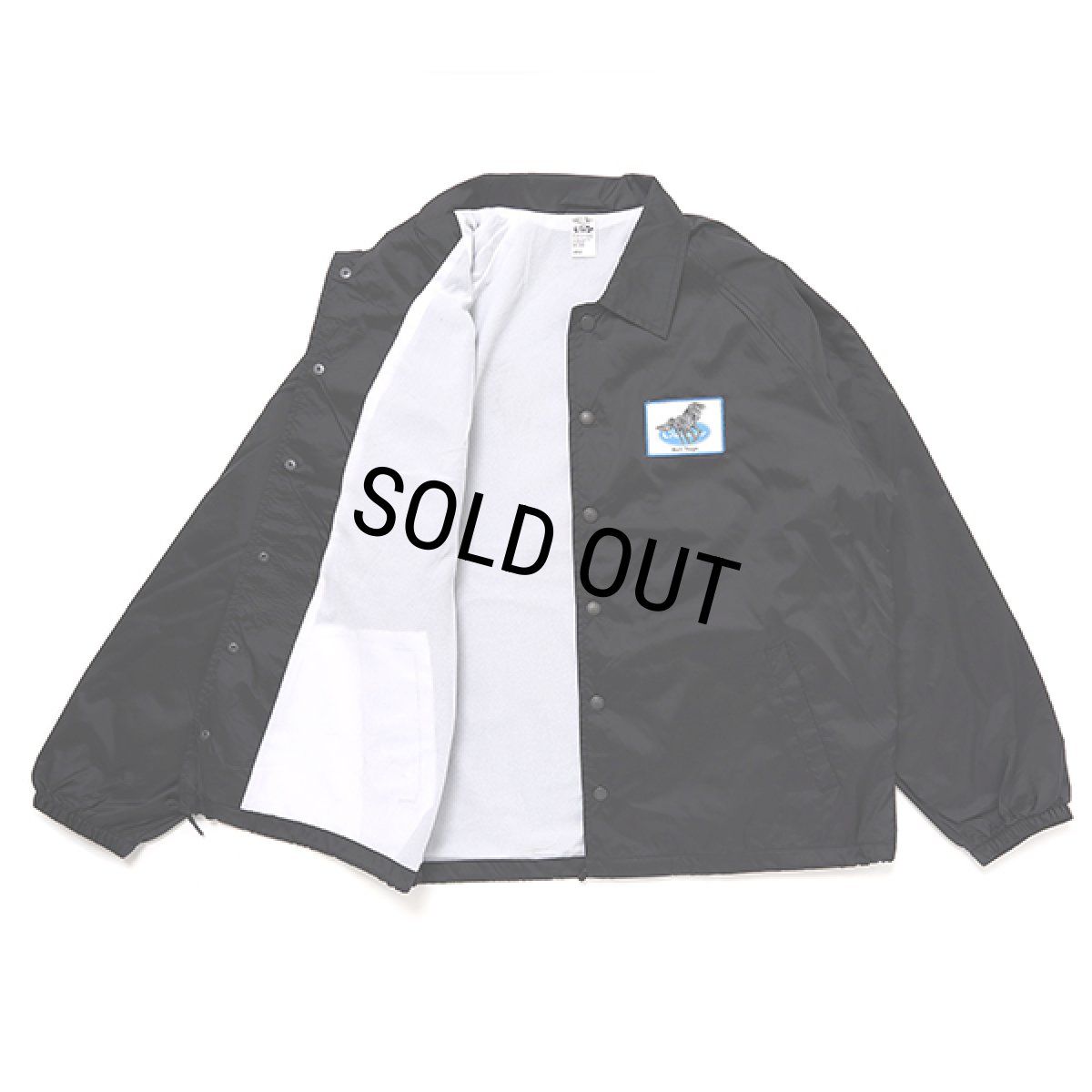 画像3: CHALLENGER/IRON HORSE COACH JACKET（BLACK）［アイアンホースコーチJKT-23秋冬］ (3)