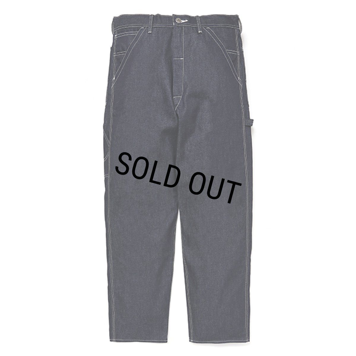 画像1: CHALLENGER/PAINTER WORK PANTS（INDIGO）［ペインターワークパンツ-23秋冬］ (1)