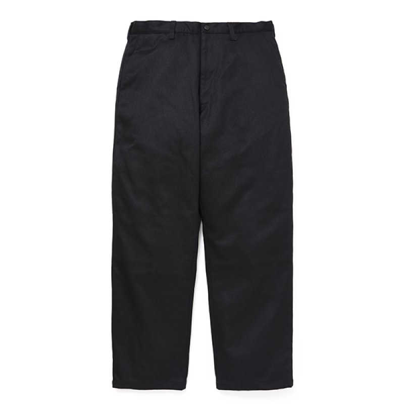 画像1: CHALLENGER/RIDERS CHINO PANTS（BLACK）［ライダースチノパンツ-23秋冬］