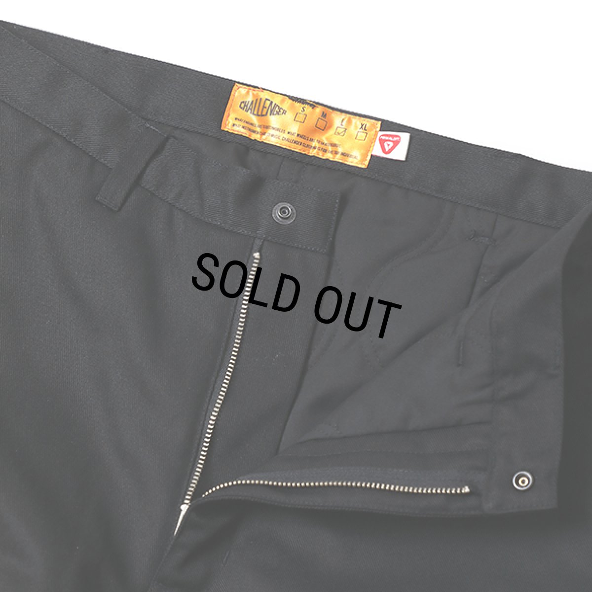 画像4: CHALLENGER/RIDERS CHINO PANTS（BLACK）［ライダースチノパンツ-23秋冬］ (4)
