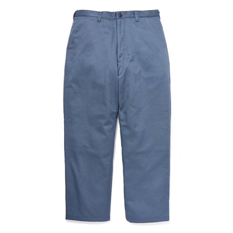 画像1: CHALLENGER/RIDERS CHINO PANTS（BLUE GRAY）［ライダースチノパンツ-23秋冬］