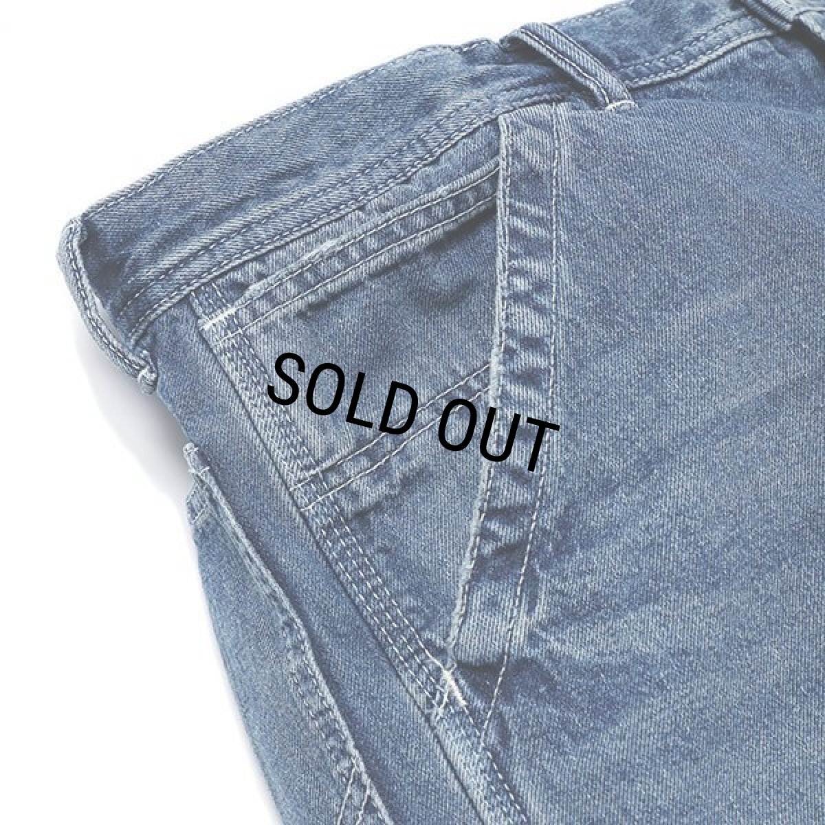 画像4: CHALLENGER/WASHED PAINTER PANTS（WASHED INDIGO）［ウォッシュドペインターパンツ-23秋冬］ (4)