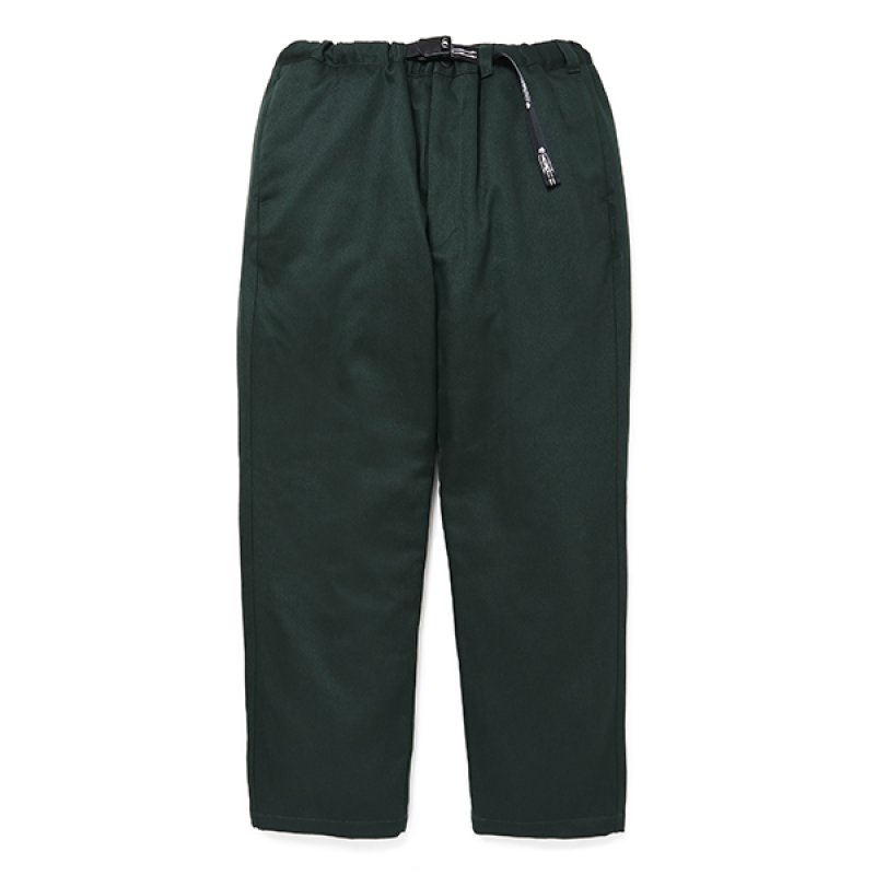画像1: CHALLENGER/EASY LINING PANTS（GREEN）［イージーライニングパンツ-23秋冬］
